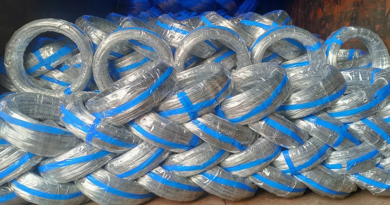 Galvanized iron GI wire coils